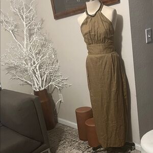 Banana Republic Tan Maxi Skirt